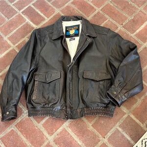 Adventure Bound Wilson Leather Jacket (vintage)